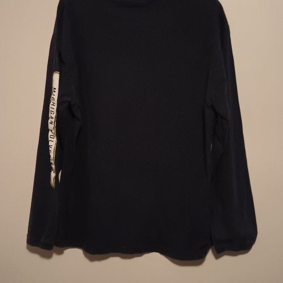 Vintage Starter Michigan Wolverines Crewneck Pullover Sweat Shirt Large Men's - Picture 6 of 6